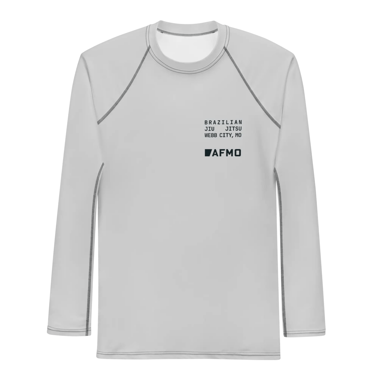 Fundamental Rashguard (Training Grey) - Rashguards - AFMO BJJ