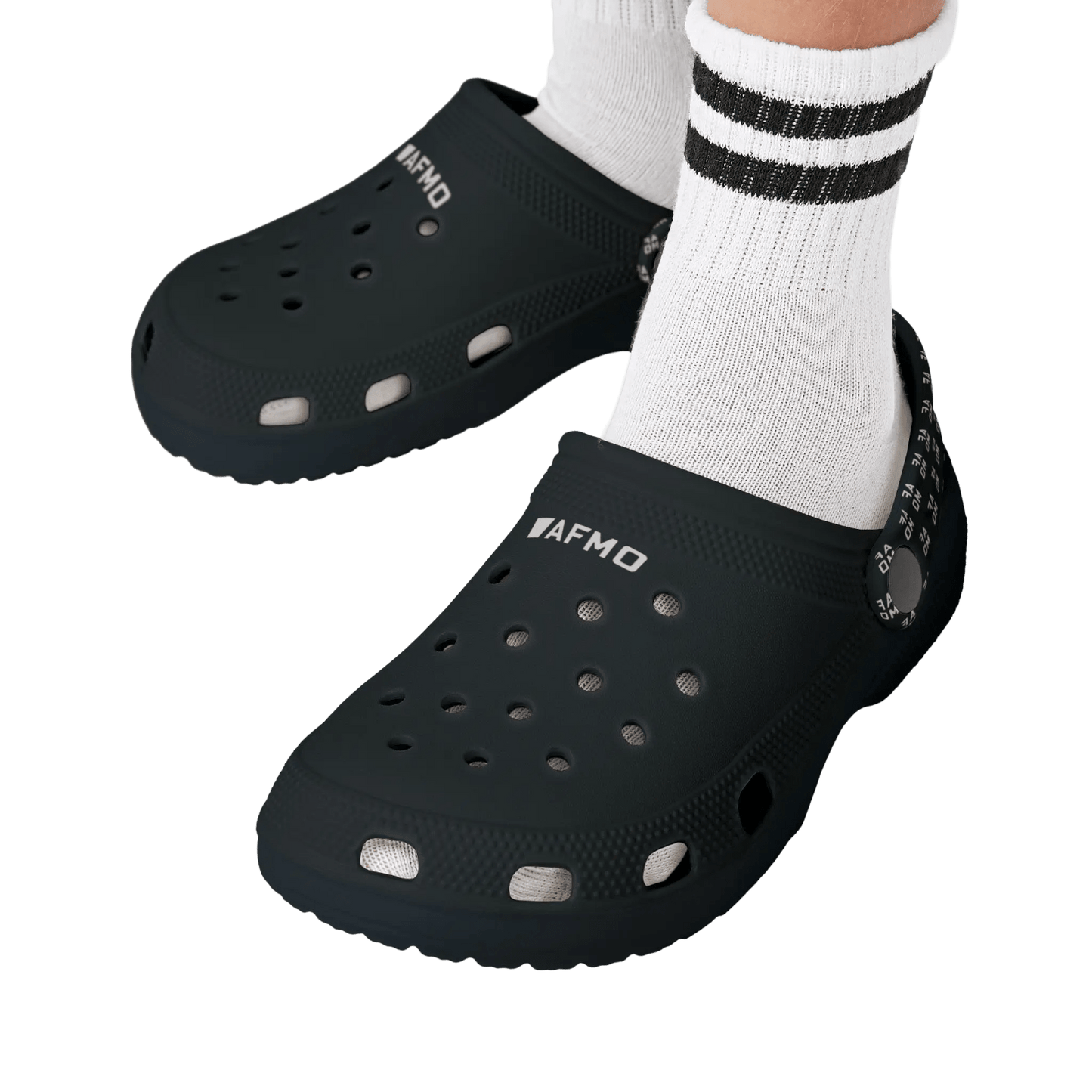 Kids Legacy Clogs (Black) - Shoes - AFMO BJJ