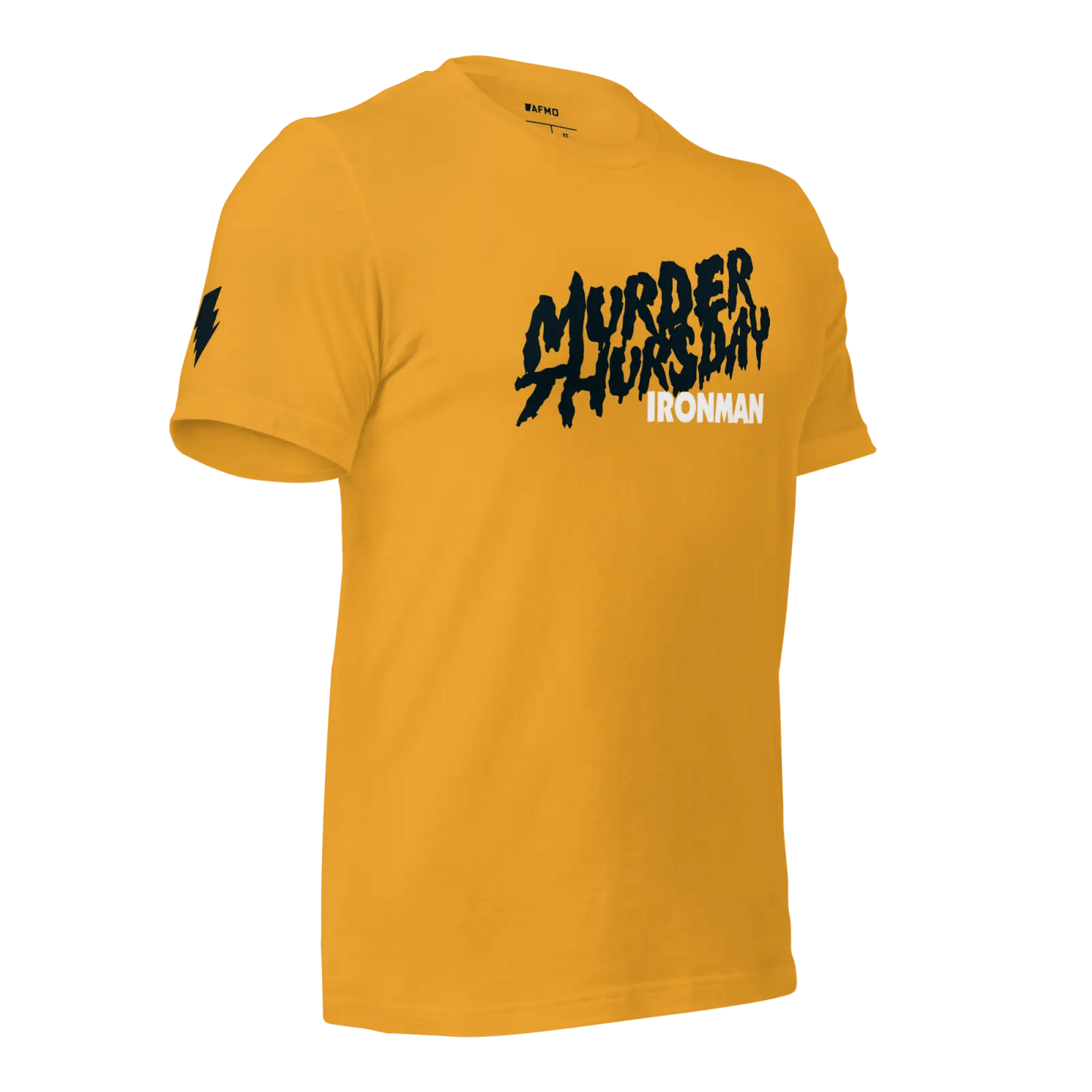 Murder Thursday Ironman Tee (Gold) - T-Shirts - AFMO BJJ
