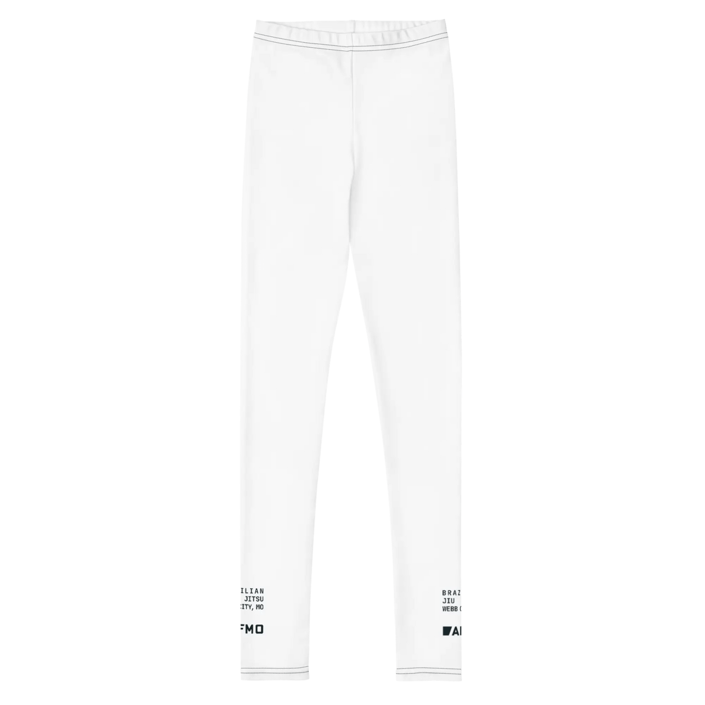Youth Fundamental Spats (White) - Spats - AFMO BJJ