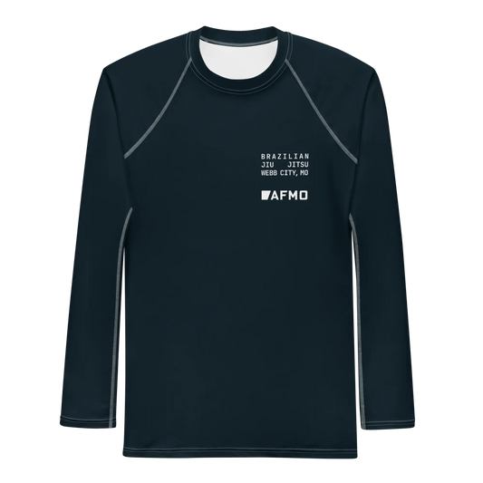 Fundamental Rashguard (Black) - Rashguards - AFMO BJJ