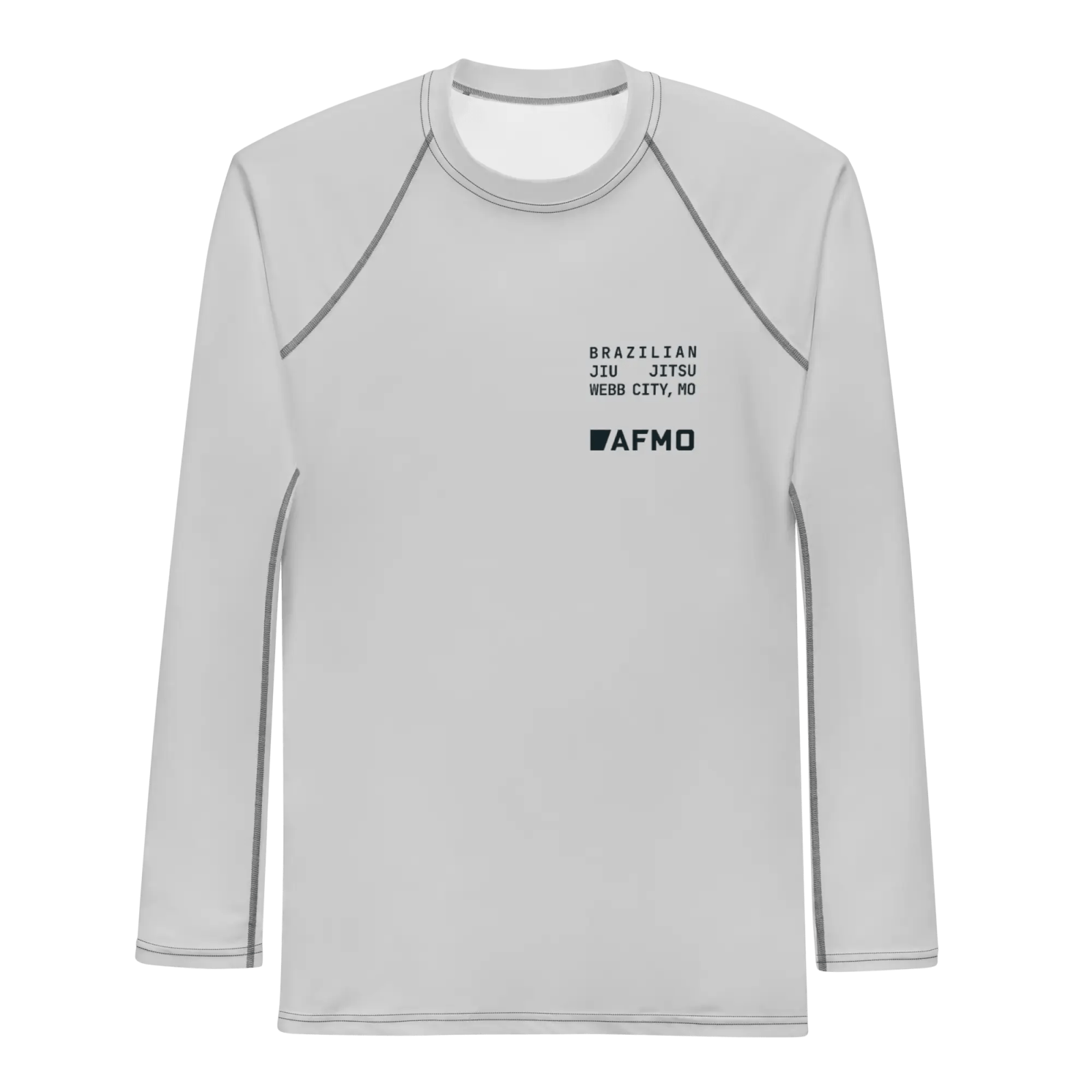 Fundamental Rashguard (Training Grey) - Rashguards - AFMO BJJ
