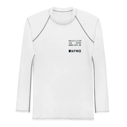 Fundamental Rashguard (White) - Rashguards - AFMO BJJ