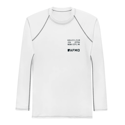 Fundamental Rashguard (White) - Rashguards - AFMO BJJ