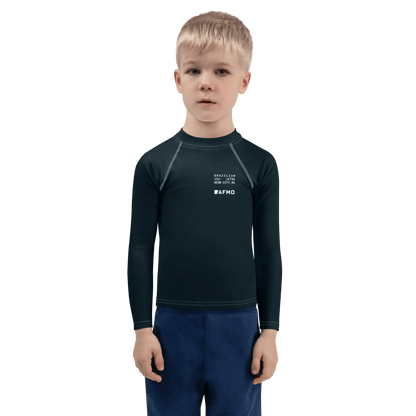 Kids Fundamental Rashguard (Black) - Rashguards - AFMO BJJ