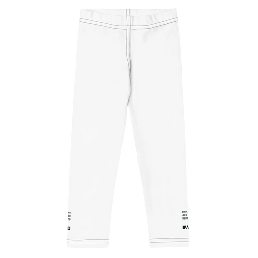 Kids Fundamental Spats (White) - Spats - AFMO BJJ