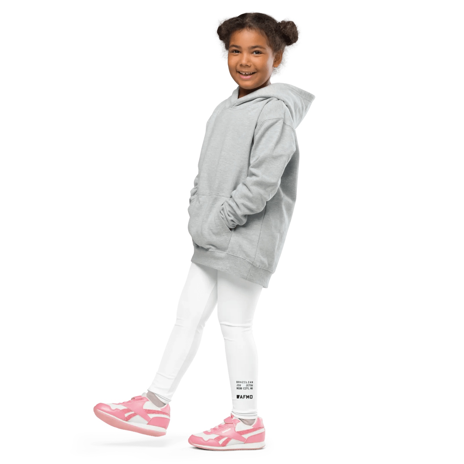 Kids Fundamental Spats (White) - Spats - AFMO BJJ