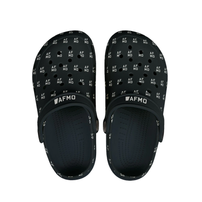 Kids Pattern Clogs (Black) - Shoes - AFMO BJJ
