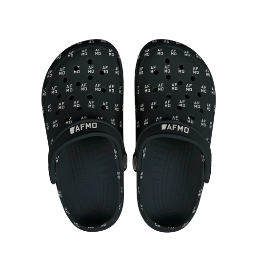 Kids Pattern Clogs (Black) - Shoes - AFMO BJJ