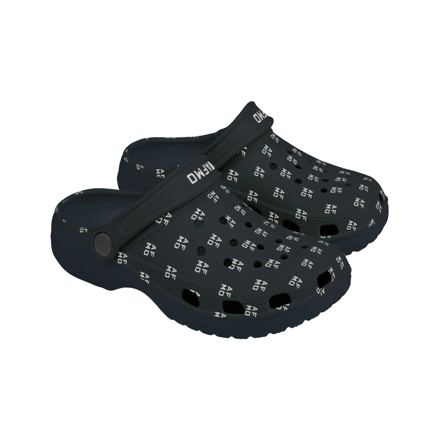 Kids Pattern Clogs (Black) - Shoes - AFMO BJJ