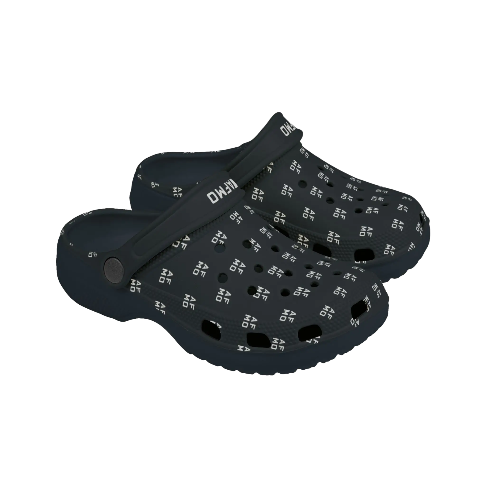 Kids Pattern Clogs (Black) - Shoes - AFMO BJJ