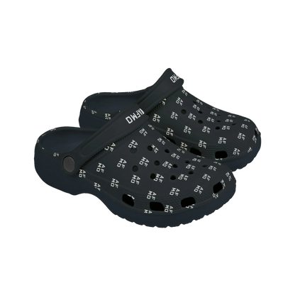 Kids Pattern Clogs (Black) - Shoes - AFMO BJJ
