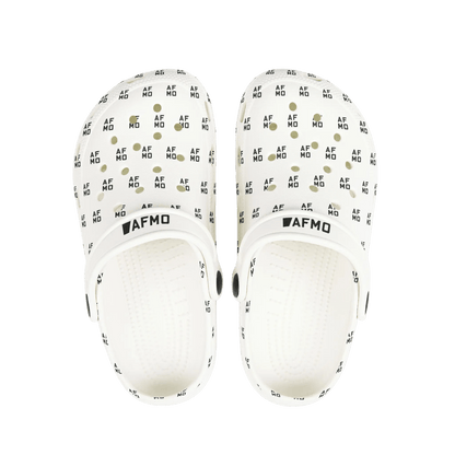 Kids Pattern Clogs (White) - Shoes - AFMO BJJ
