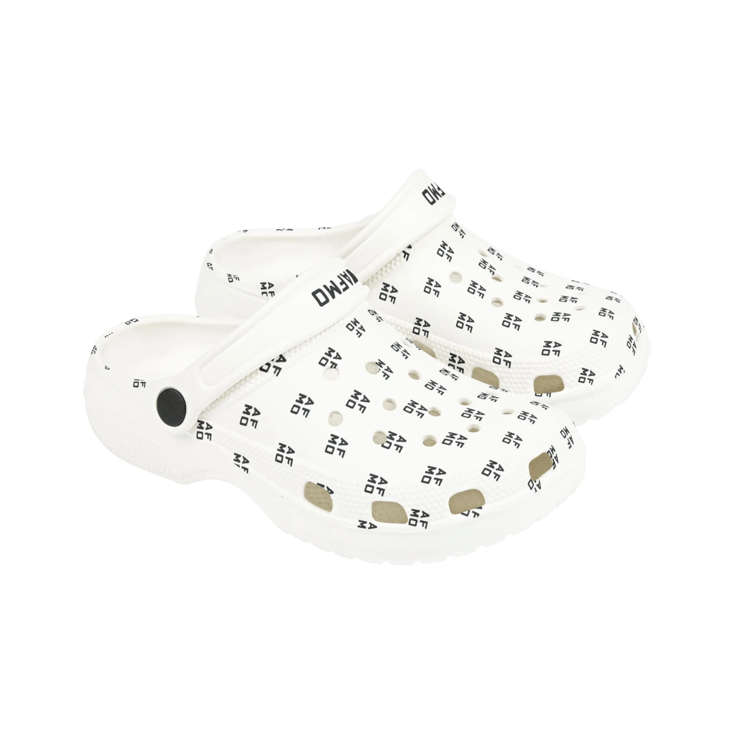 Kids Pattern Clogs (White) - Shoes - AFMO BJJ