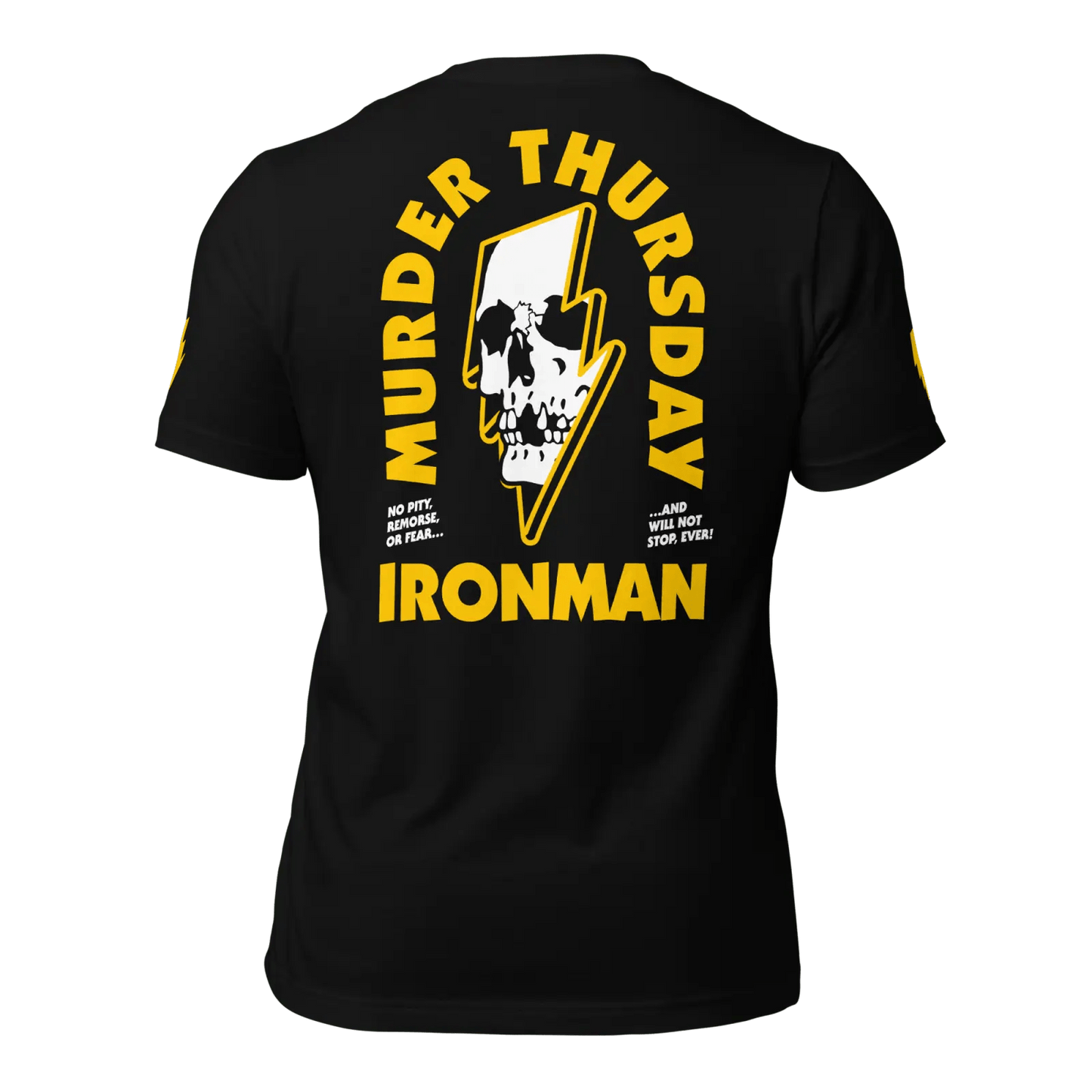 Murder Thursday Ironman Tee (Black) - T-Shirts - AFMO BJJ