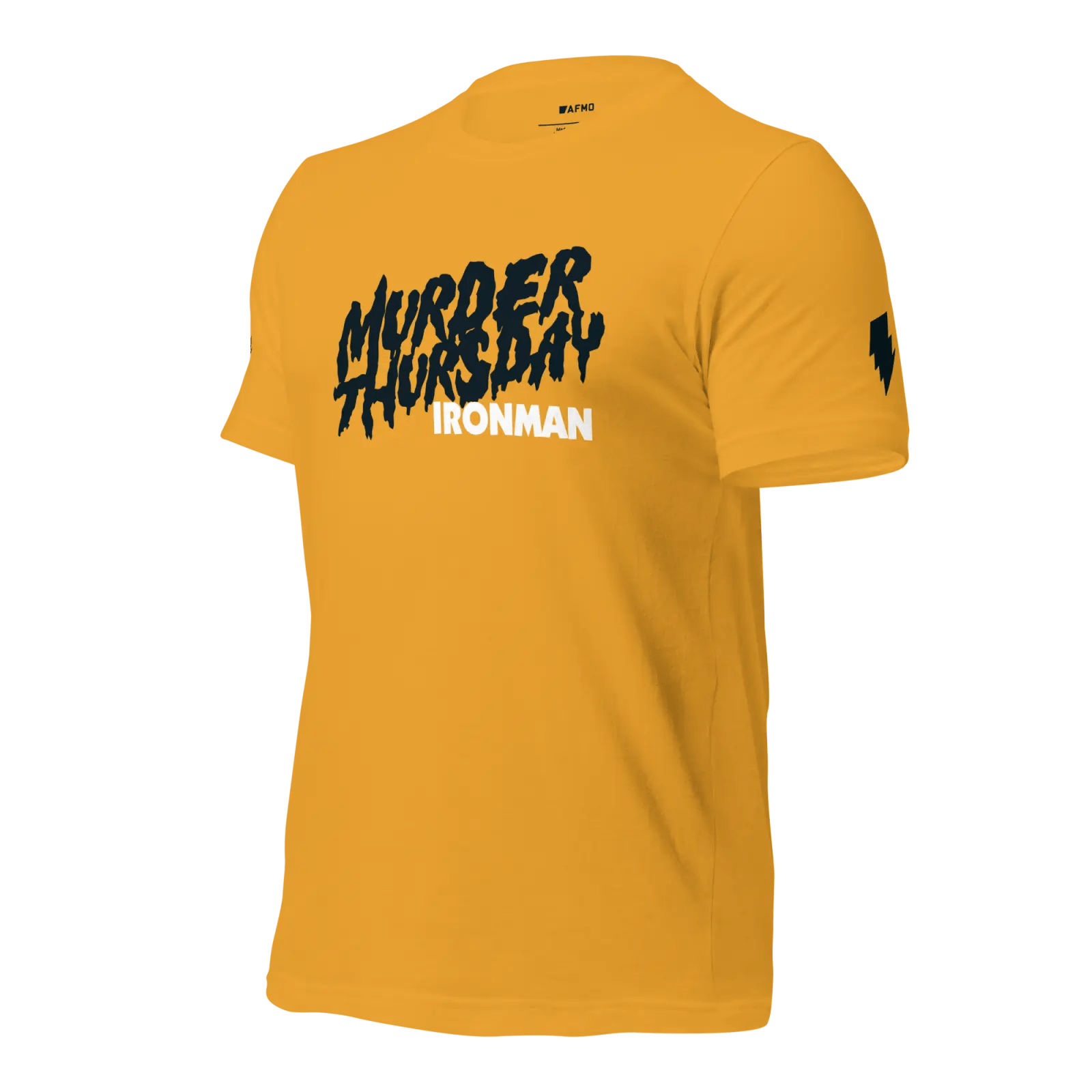 Murder Thursday Ironman Tee (Gold) - T-Shirts - AFMO BJJ