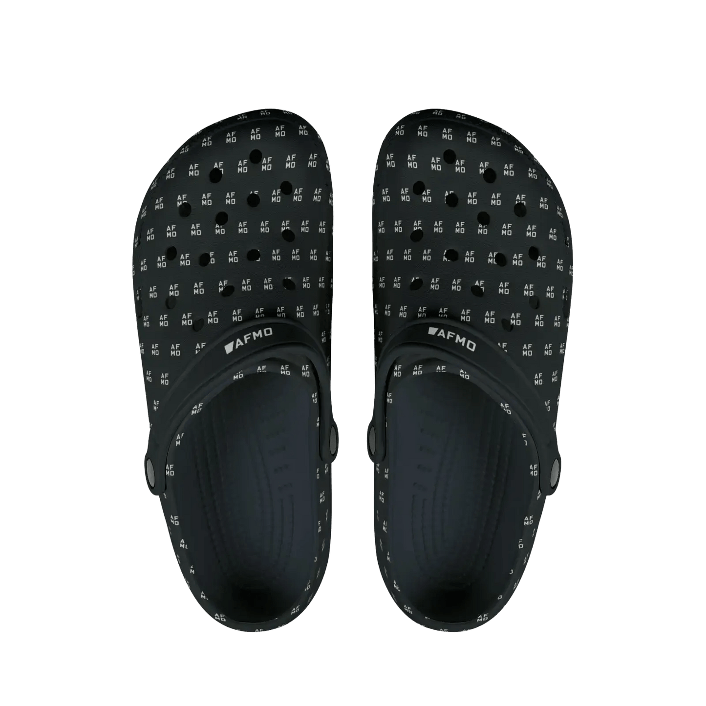 Pattern Clogs (Black) - Shoes - AFMO BJJ