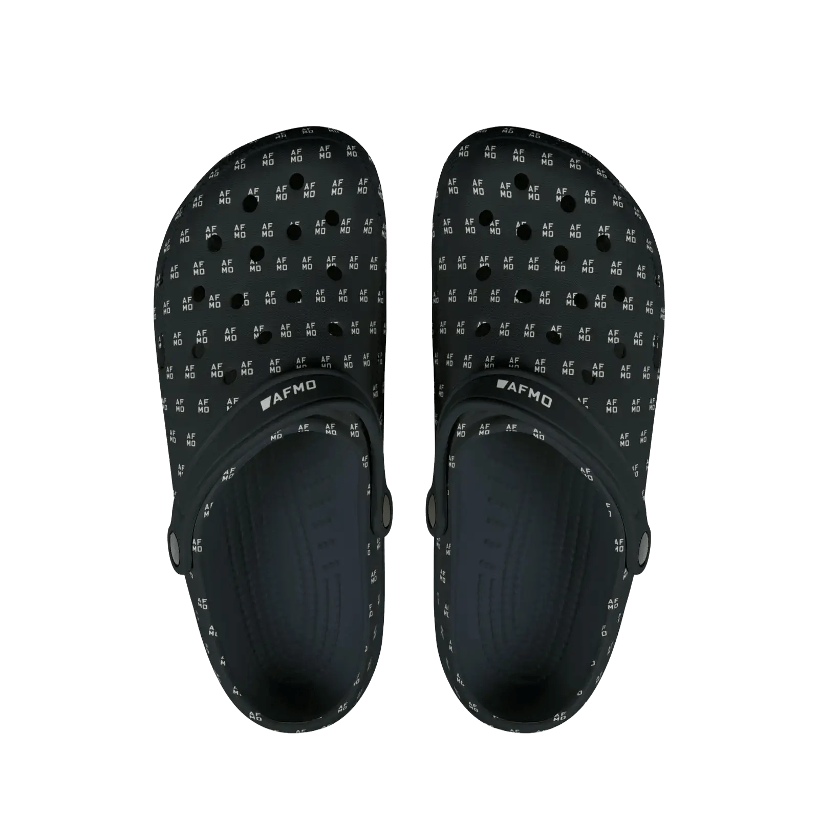 Pattern Clogs (Black) - Shoes - AFMO BJJ