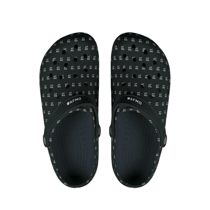 Pattern Clogs (Black) - Shoes - AFMO BJJ