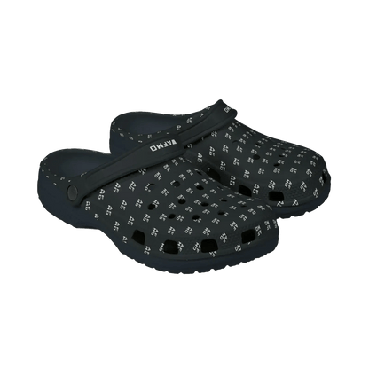 Pattern Clogs (Black) - Shoes - AFMO BJJ
