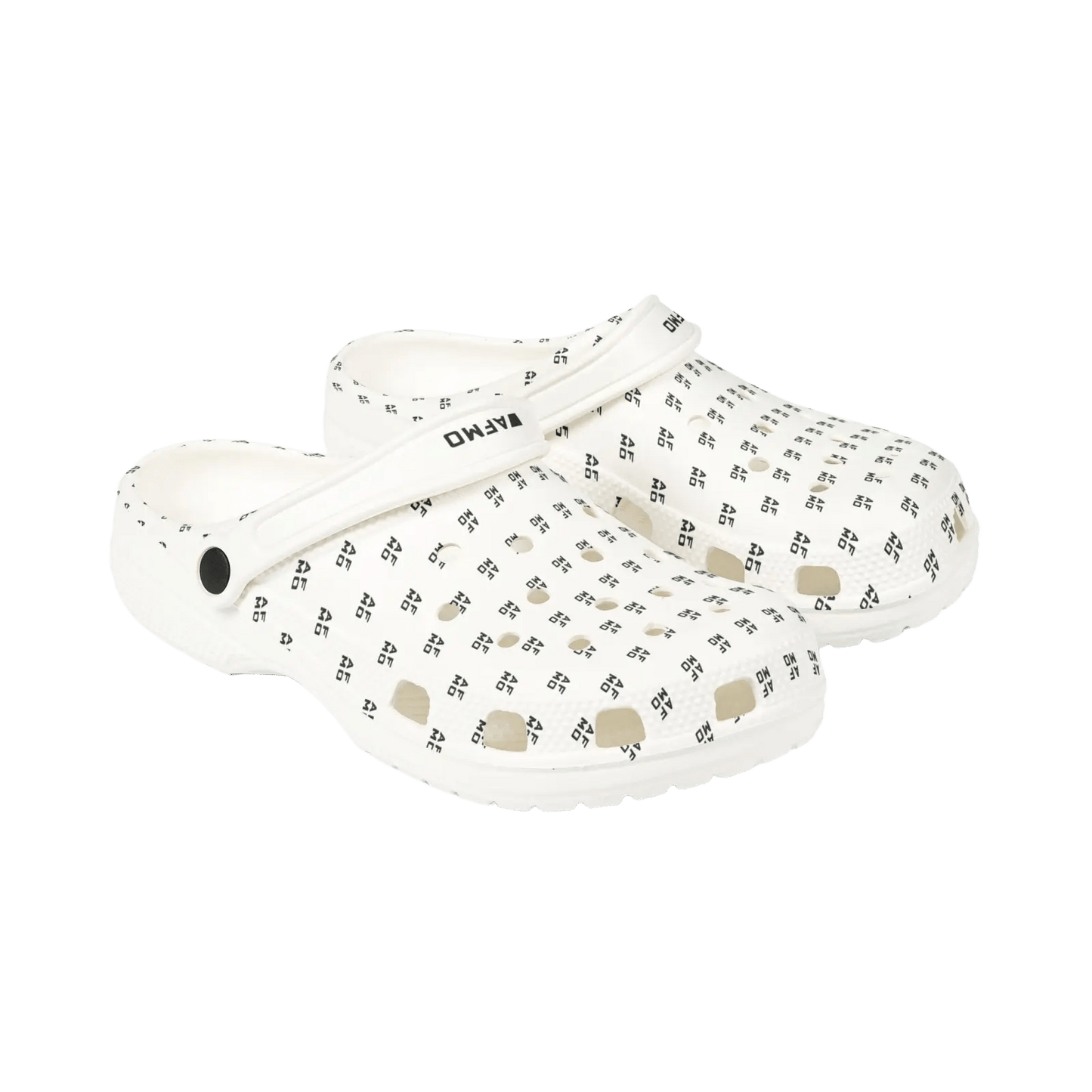 Pattern Clogs (White) - Shoes - AFMO BJJ