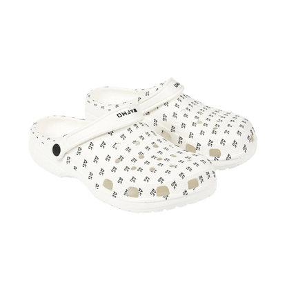 Pattern Clogs (White) - Shoes - AFMO BJJ