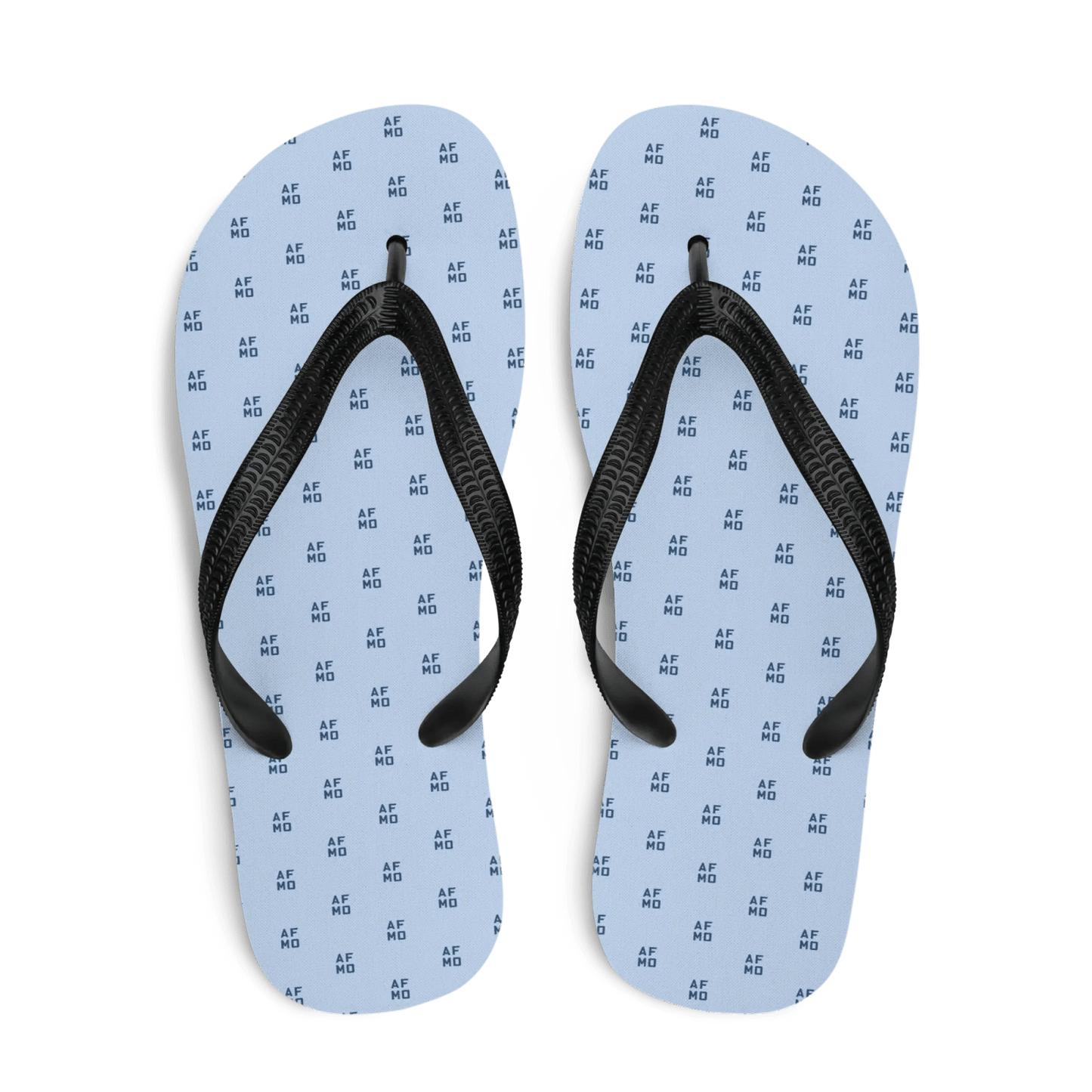 Pattern Flip - Flops (Light Blue) - Shoes - AFMO BJJ