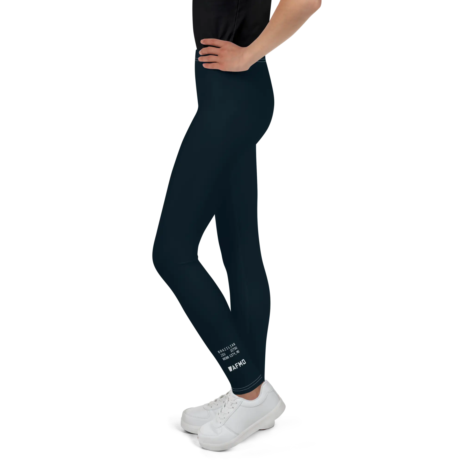 Youth Fundamental Spats (Black) - Spats - AFMO BJJ