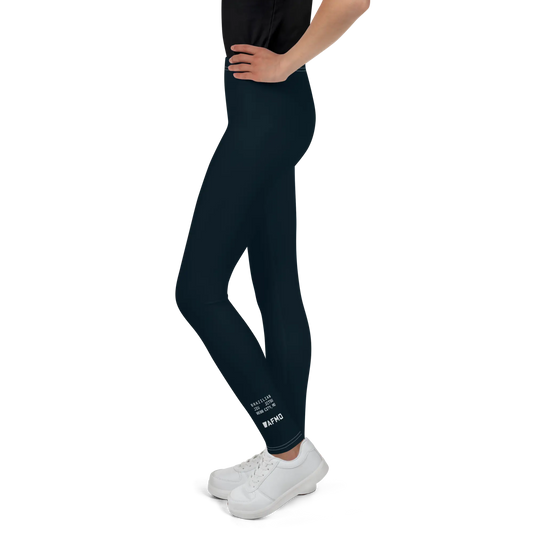 Youth Fundamental Spats (Black) - Spats - AFMO BJJ