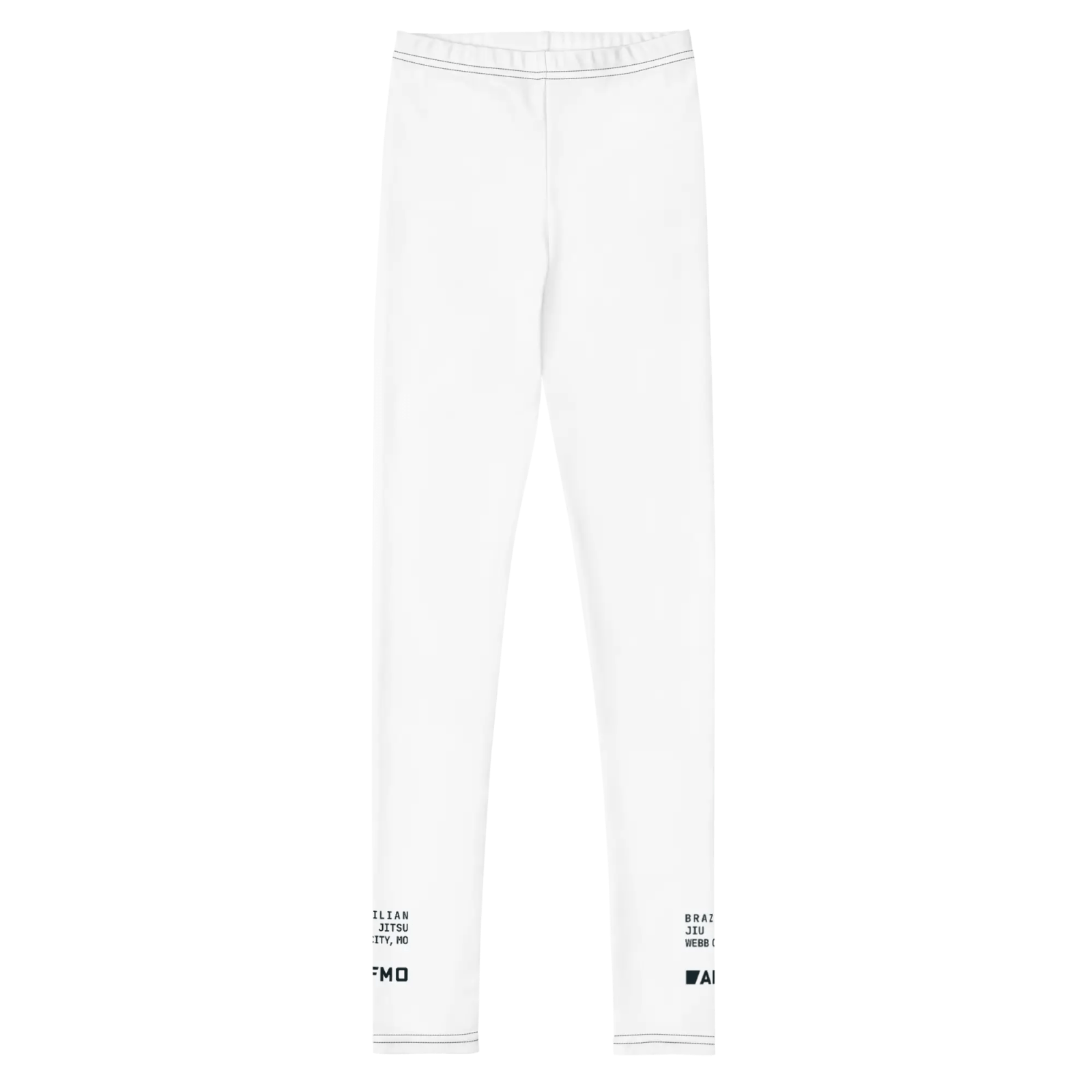 Youth Fundamental Spats (White) - Spats - AFMO BJJ