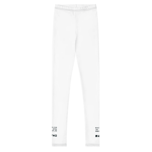 Youth Fundamental Spats (White) - Spats - AFMO BJJ